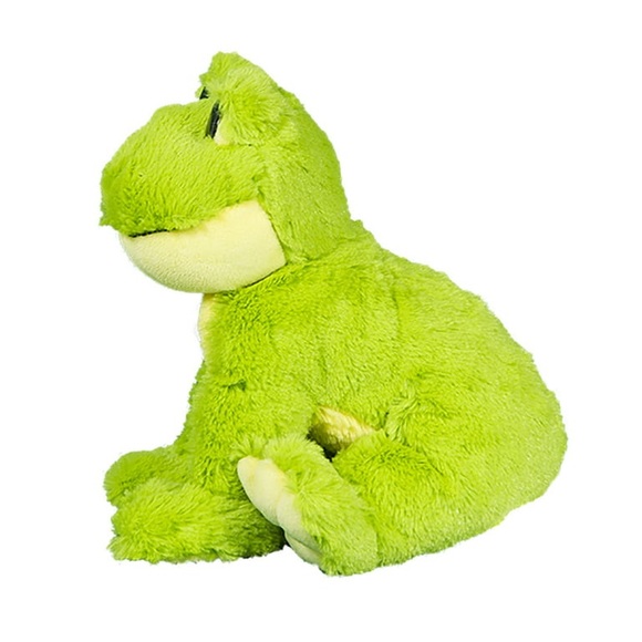 Green Hop the Frog Soft Cuddly Huggable Stuffed Animal Plush Stuffie Toy Furry - Picture 4 of 16